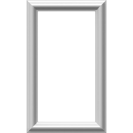 DWELLINGDESIGNS 12 x 20 x 0.5 in. Ashford Molded Classic Wainscot Wall Panel DW281749